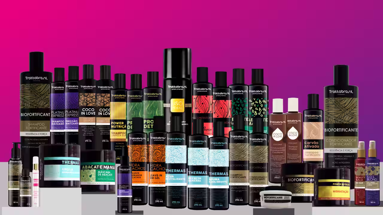 Mix antigo completo de produtos Trattabrasil